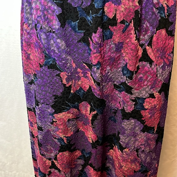French Laundry Leopard Floral and Lace A-Line Maxi Skirt - Picture 4 of 11